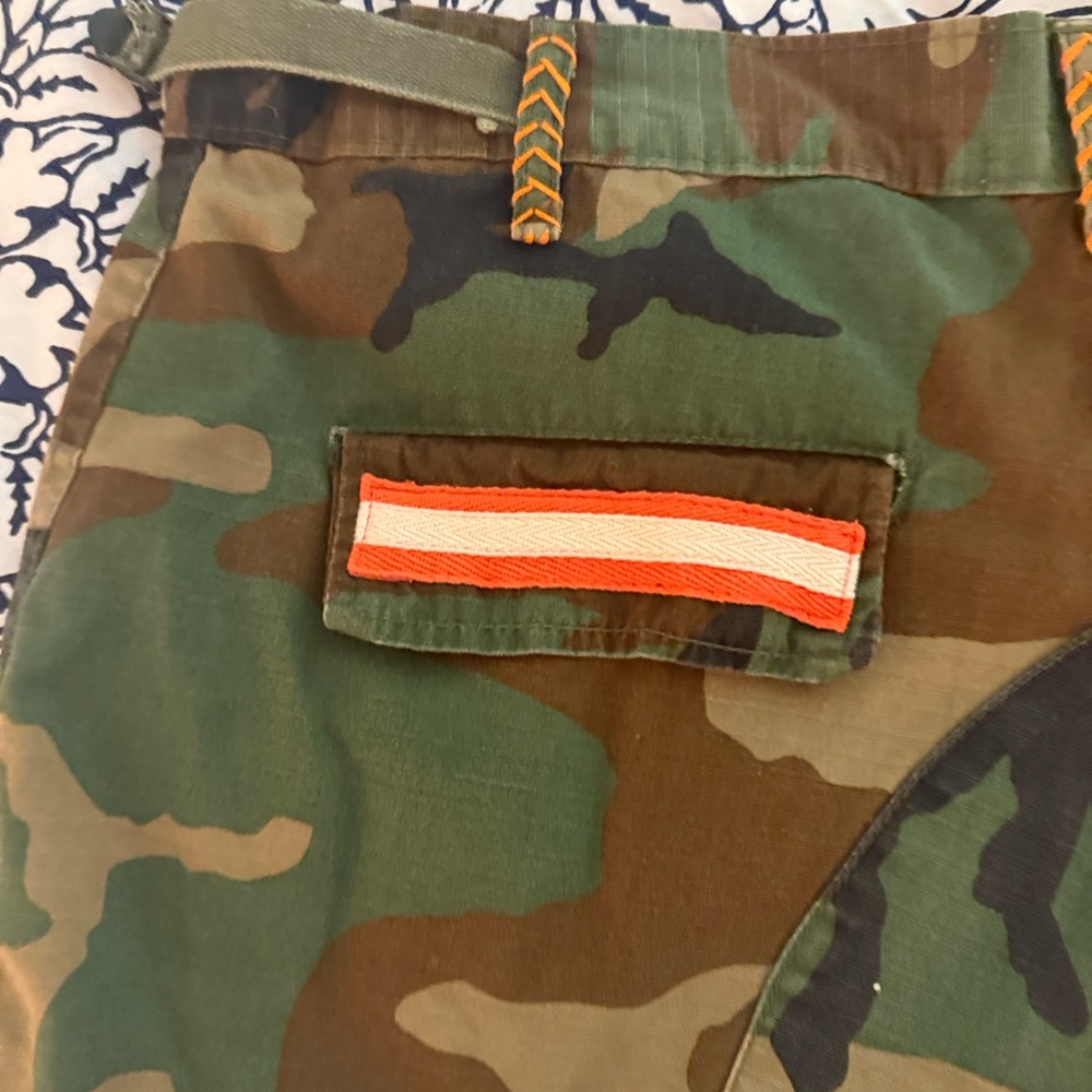 Riley Vintage Raceway Shorts with Orange Trim - Picture 7 of 12